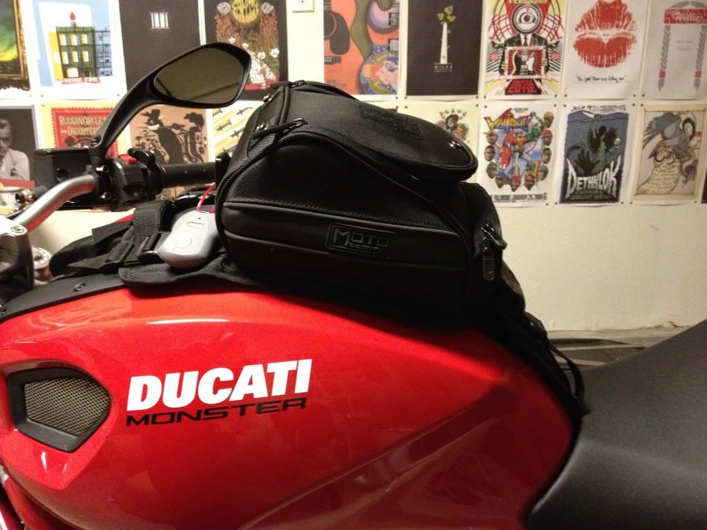 ducati monster tank bag